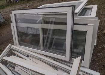 Okna szklarnia skrzydło szyba PCV