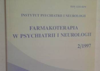 FARMAKOTERAPIA W PSYCHIATRII I NEUROLOGII 2/1997