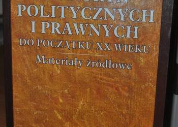 HISTORIA DOKTRYN POLITYCZNYCH I PRAWNYCH DO POCZĄTKU XX W.