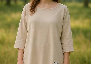 Bluzka bawełniana damska TAFFI surówka biust 136 cm