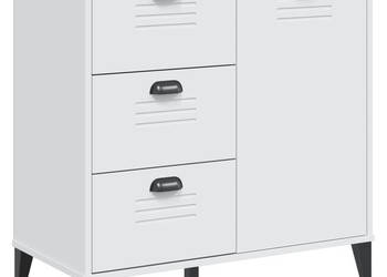 Szafka VIKEN biała 80x40x80 cm materiał drewnopochodny WM-374938