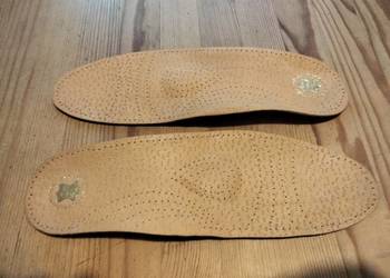 Wkładki do butów ze skóry profilowanej długość 25.9 cm