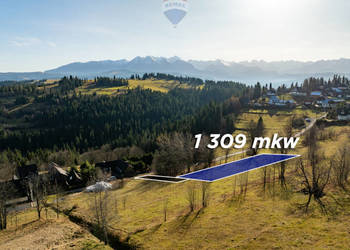 Działka widokowa Rzepiska, Bukowina Tatrzańska