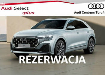 Audi Q8 MatrixLED_Panorama_Pneumatyka_HeadUp_Wentylacja_Hak_Dociągi_HomeLi…