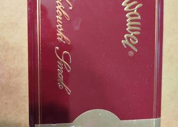 Blaszane pudełko 20x14x7 cm, kolor czekoladowy, po wyrobach Wawelu