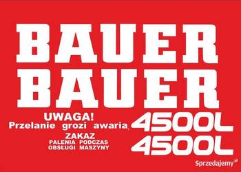 naklejki bauer 4500l