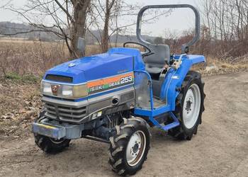 Traktorek ISEKI TG253F 25KM 4×4 Wspomaganie Kierownicy, Glebogryzara