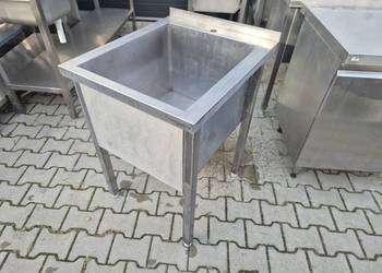 SOLIDNY ZLEW BASEN 1 KOMOROWY 60/70/85 GŁĘBOKA KOMORA 40CM B