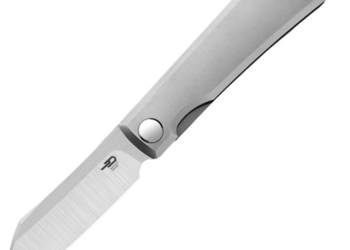 Nóż składany Bestech Bruv Gray Titanium, Satin M390 by Galovic Design (BT2…