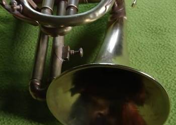 Mosiężna trąbka - kornet