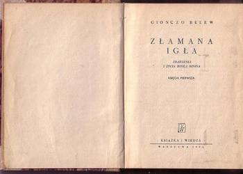 (098) ZŁAMANA IGŁA (ZDARZENIA Z ŻYCIA MINKA MININA) – GIONCZ