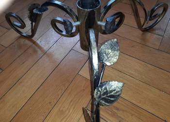 Stojak choinkowy stylowy - piękna secesja.