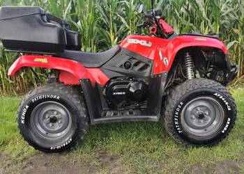 Quad Kymco 400 /4x4 /homologacja l7e /hak /kufer
