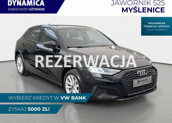 Audi A3 Sportback VAT 23% 35TFSI mHEV 150KM S-tronic 2023 r., salon PL, gw…