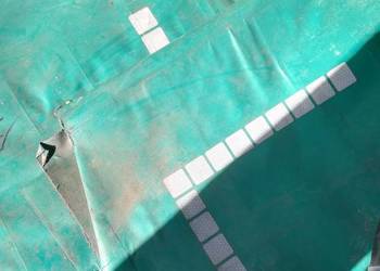 Plandeki z naczepy 3m x 8m