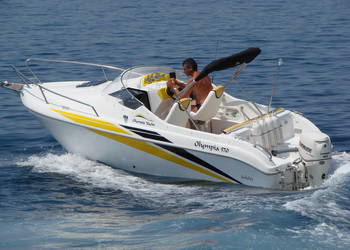 okazja Łódź motorowa OLYMPIA 570 holiday z silnikiem 90 KM