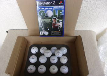 Piłki do golfa używane różne markowe 15 szt gra PlayStation2