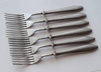 Stare kute widelce obiadowe (nr.2), KROPLA WODY, Gerlach, sztućce PRL