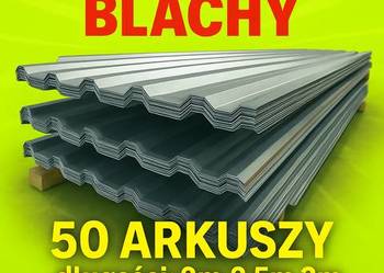 Paczka Blachy 50arkuszy grubość 0,60mm Rzeszów