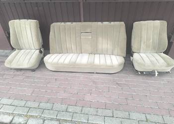 Fotele welurowe w116 komplet