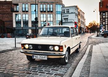 Fiat 125p na wynajem, auto retro, klasyk, sesja zdjęciowa, przejażdżka,
