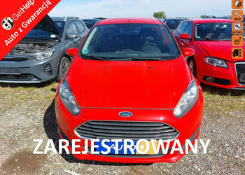 Ford Fiesta 5 drzwi, podgrz. fotele i szyba czołowa, isofix, niski przebie…