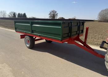 Przyczepa jednoosiwa sztywna