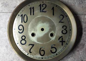 710 Tarcza starego zegara ściennego 20,5cm 56,5/32