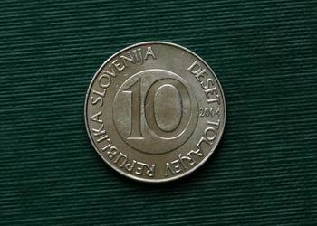 SŁOWENIA - 10 tolarów, 2004r