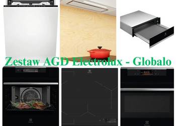 Zestaw AGD Electrolux + Globalo – piekarnik, indukcja, zmywarka i inne