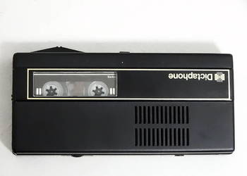 Kolekcjonerski Retro Dyktafon kasetowy Dictaphone 1253 Japan cena 159 zł. D