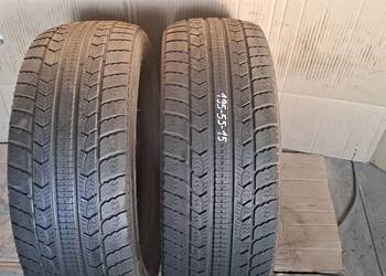 2x używane opony zimowe 195 55 15 KLEBER