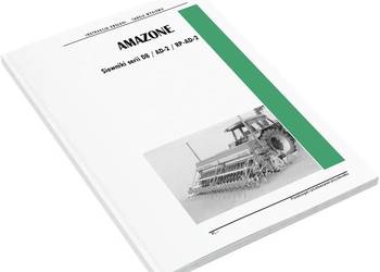 Amazone RP-AD 2 tabele wysiewu instrukcja