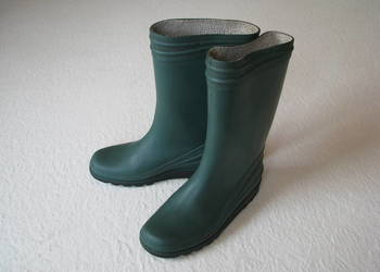 Gumowce, buty ogrodowe zielone rozm. 35, kalosze, gumiaki robocze