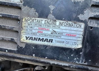 wózek widłowy silnik 4-cylindrowy YANMAR 4TNE98 60KM 3.3l kompletny diesel