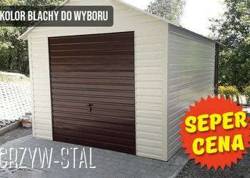 Garaż Blaszany / Wiatka ogrodowa / Drewutnia / Schowek - GRZYWSTAL