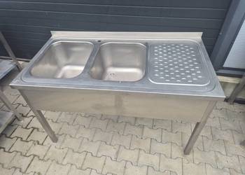 Zlew Gastronomiczny 2 Komorowy 140/70/85 P