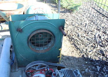 Wentylator do wentylacji przedmuch zbiorników zboża bina