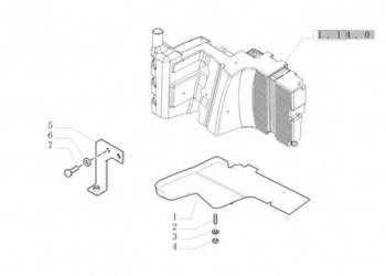 New Holland T6010 Osłona 87747019