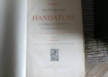 Andrees Allgemeiner Handatlas in 126 Haupt und 137 Nebenkart