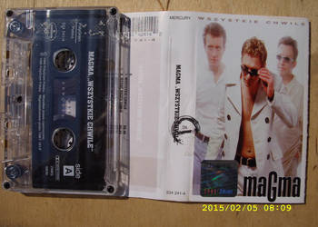 + Pop ; kaseta ; MAGMA--WSZYSTKIE CHWILE .