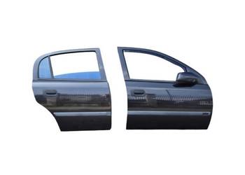 KOMPLETNE DRZWI PRZÓD PRAWY LUB TYŁ PRAWY OPEL ASTRA II 2 HB 5D CZARNE