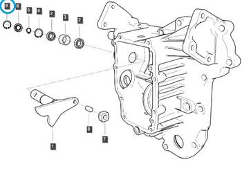 Pierścień segera / S811030001 / LS Tractor 40198537
