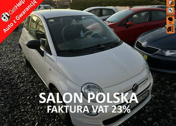 Fiat 500 Polski salon, 2 wł., symboliczny przebieg, klimatyzacja, idealny …