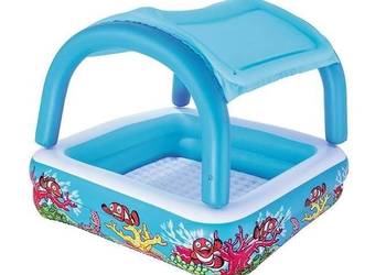 basen 147x147x122cm z odpinanym daszkiem | 52192 BESTWAY