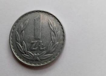 Moneta 1 zł. P.R. L. 77r.