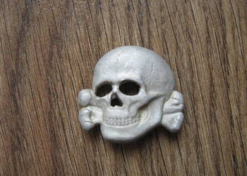 Odznaka niemiecka 2 wojna czaszka ss