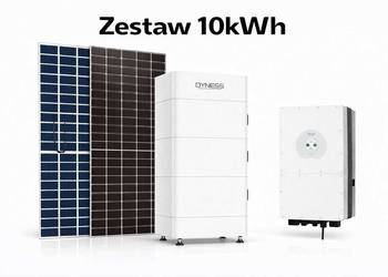 Zestaw budżetowy 10kWh HV (panele, inwerter, 3 fazy, magazyn 14 kWh)