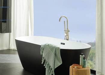 Wanna wolnostojąca czarna Codo HomeDeluxe