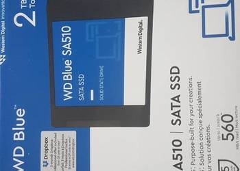 Dysk SSD 2TB 2.5" WD BLUE SA510 Sata III nowy gwarancja!